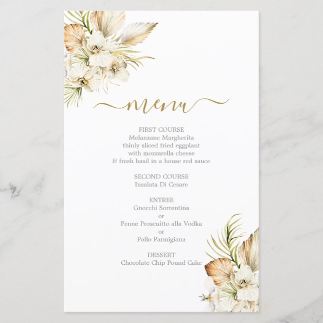 Tarjeta Boho Desert (Anverso)