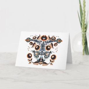 Tarjeta Boho Hippy