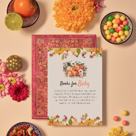 Tarjeta Boho Pumpkin Chica Boys