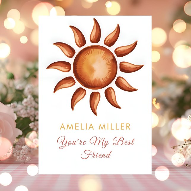 Tarjeta Boho Rainbow Party (Subido por el creador)