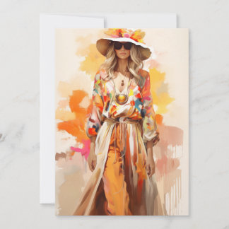 Tarjeta Boho Summer Mystery