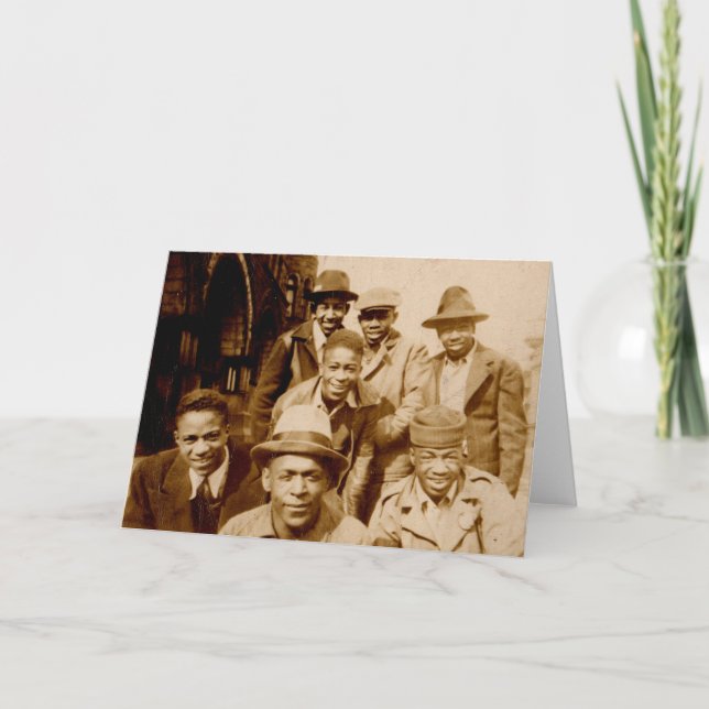 Tarjeta Boicot de los años 1930 del capó RPPC (Anverso)