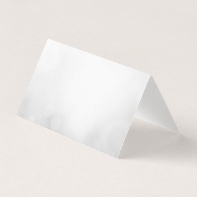 Tarjeta Bokeh acuarela - Gris (Anverso)