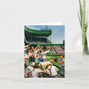 Tarjeta Bola de cogida del home run