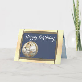 Tarjeta Bola de cumpleaños feliz