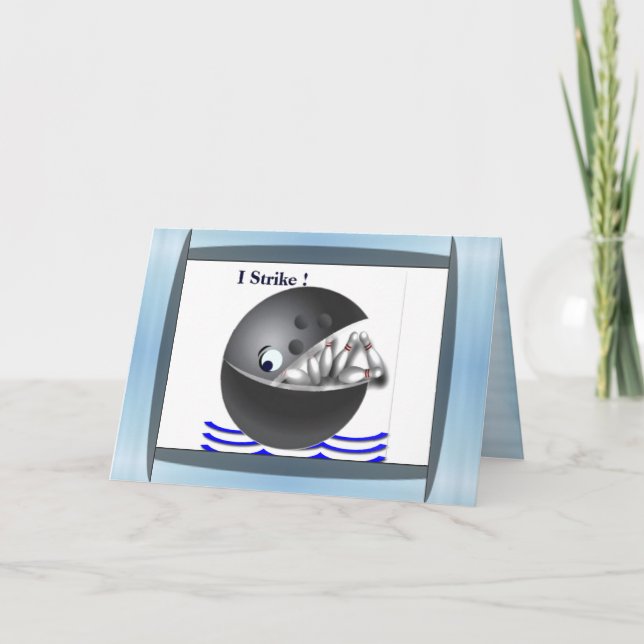 Tarjeta Bola de cumpleaños feliz (Anverso)