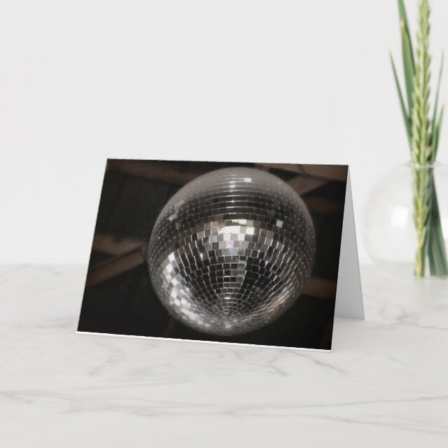 Tarjeta Bola de discoteca (Anverso)