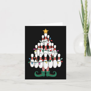 Tarjeta Bola de Elves Pin Strike Árbol de Navidad Luces Xm