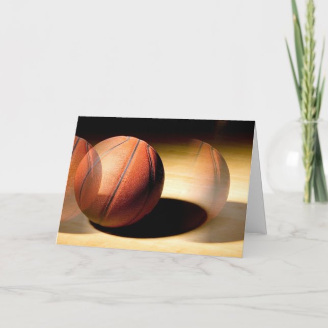 Tarjeta Bola del baloncesto (Anverso)