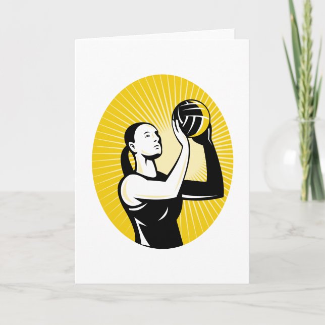 Tarjeta bola del tiroteo del lanzamiento de la meta del (Anverso)