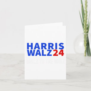 Tarjeta Bolas Al W Harris W 2024 Kalama Harris Vals 2