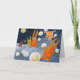 Tarjeta bolas de nieve