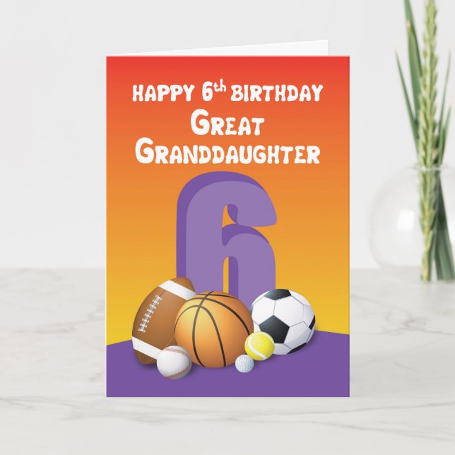 Tarjeta Bolas deportivas de cumpleaños de la abuela (Anverso)
