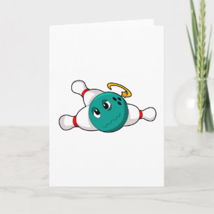 Tarjeta Boliche Bola de boliche Boliche pin