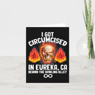 Tarjeta Boliche Circuncidado Que Fui Circuncidado En Eurek