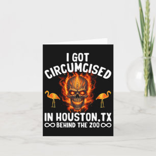 Tarjeta Boliche Circuncidado Que Fui Circuncidado En Houst