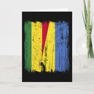 Tarjeta Bolivia Ucrania Media Bandera Boliviano Herencia U