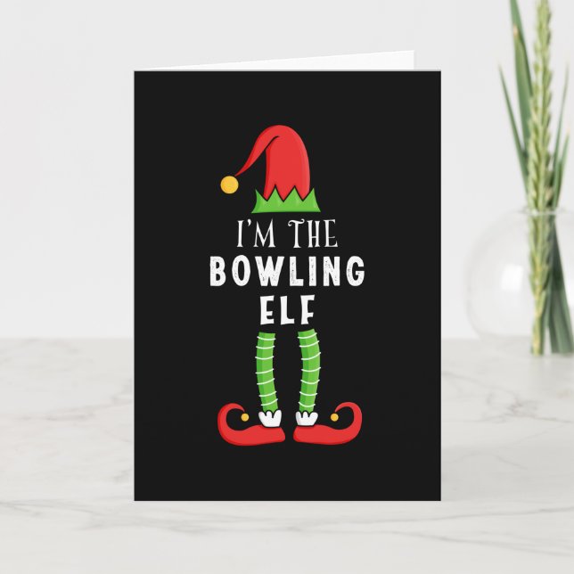 Tarjeta Bolos de Navidades elfos coincidiendo con regalo f (Anverso)
