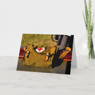 Tarjeta Bolsa médica del ejército médico de servicios mili