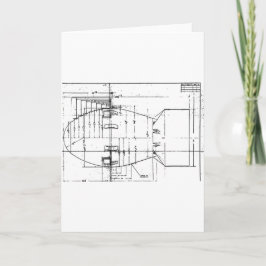 Tarjeta Bomba atómica Fat Man