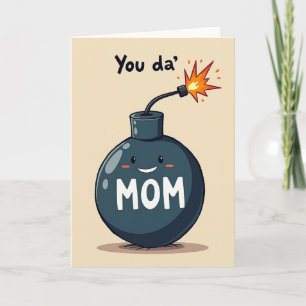 Tarjeta bomba dulce para el día de la madre