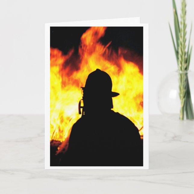 Tarjeta bombero (Anverso)