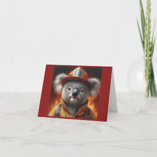 Tarjeta Bombero de Koala
