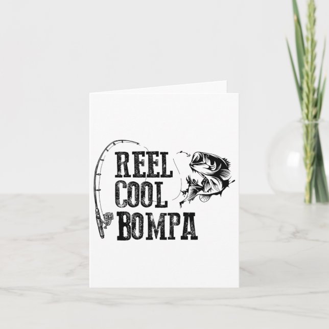 Tarjeta Bompa Reel de pesca Guay Bompa Gracioso regalo (Anverso)