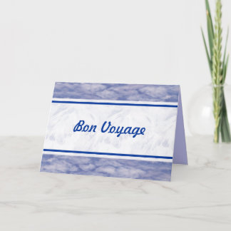 Tarjeta Bon Voyage