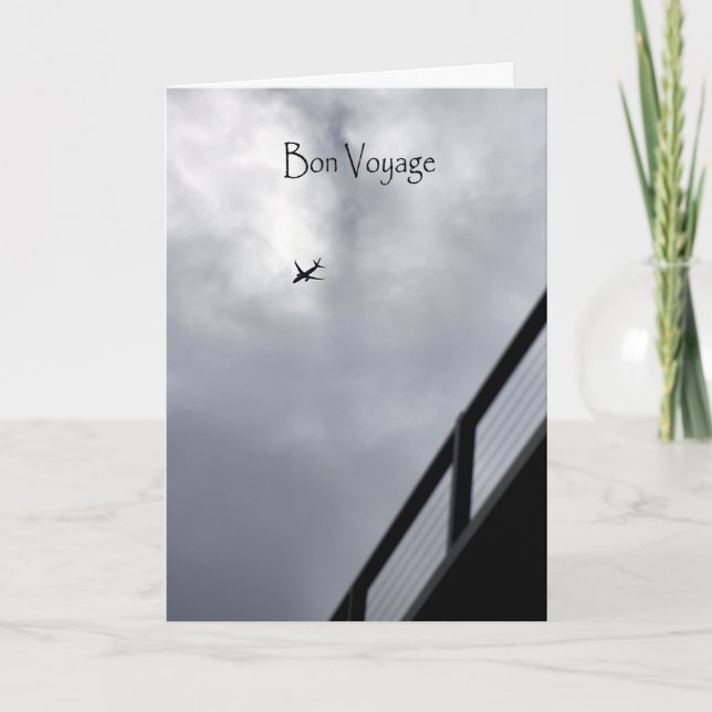 Tarjeta Bon Voyage (Anverso)