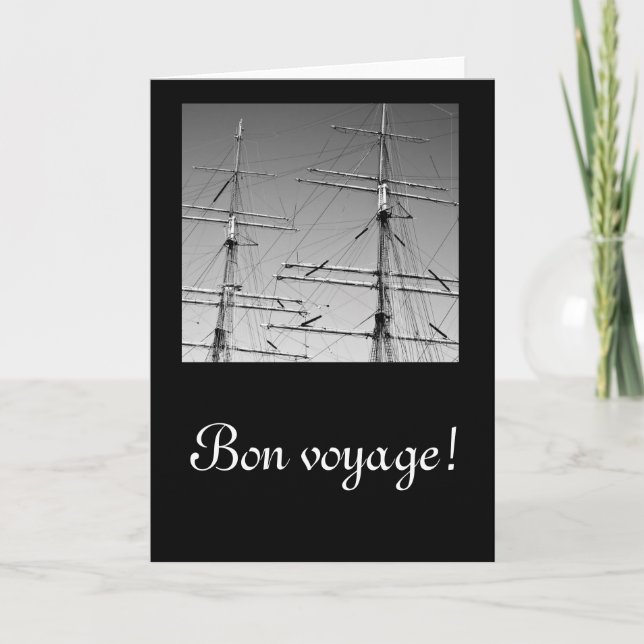 Tarjeta Bon voyage (Anverso)