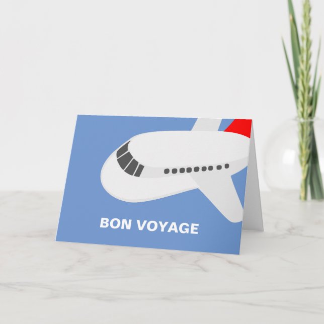Tarjeta Bon voyage (Anverso)