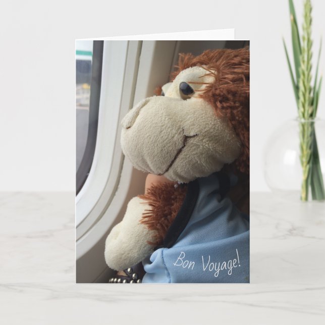 Tarjeta ¡Bon Voyage! (Anverso)