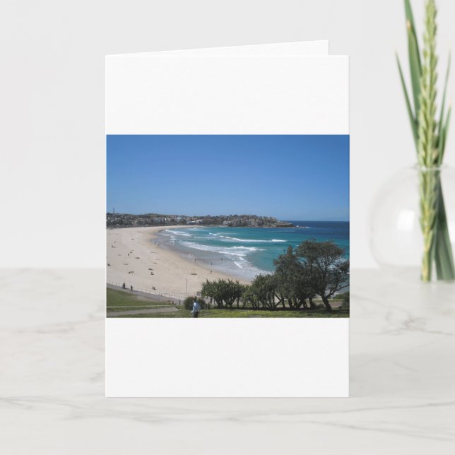 Tarjeta Bondi Beach Sydney Australia (Anverso)