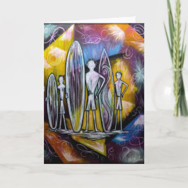 Tarjeta Bonding Time Blank Greeting Card