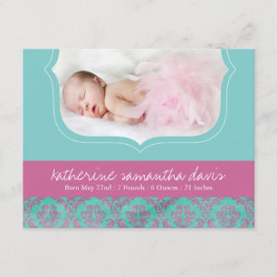 Tarjeta bonita de la foto de la invitación del