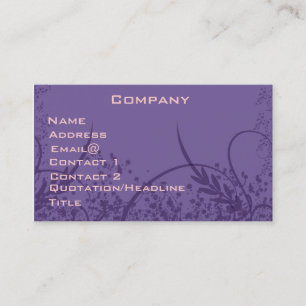 Tarjeta bonita del perfil de Swirly