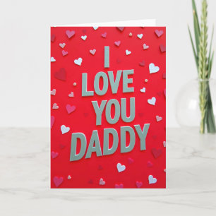Tarjeta Bonita 'Te Quiero Papá'