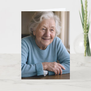 Tarjeta Bonita Vieja Por Conseguir El Viejo Cumpleaños