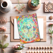 Bonito Colorful Miss You Alegre Inespiritualidad