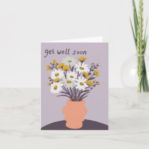 Tarjeta Bonito Daisy Bouquet PERSONALIZADO se pone bien pr