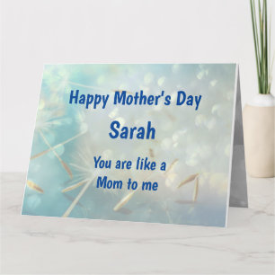 Tarjeta Bonito feliz día de la madre como madre