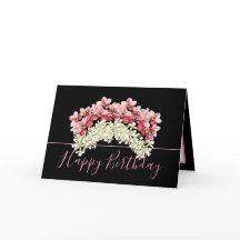 Bonito Floral Bouquet Orquídea Crown Flower Cumple