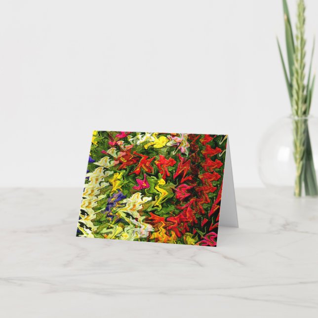 Tarjeta Bonito Jardín......... (Anverso)