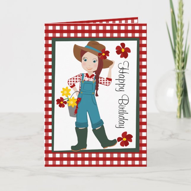 Tarjeta Bonito Lil' Farmer (Anverso)