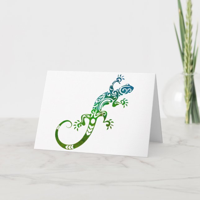 Tarjeta Bonito Lizzard, Día de la Madre (Anverso)