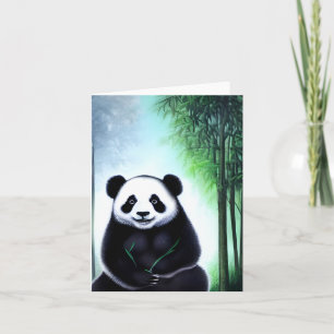 Tarjeta Bonito Panda Cub