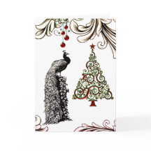 Bonito pavo real, Navidad