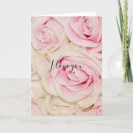 Tarjeta Bonito Rosa Blanca Roses Amor