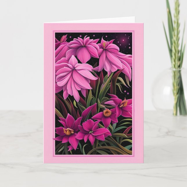 Tarjeta Bonito rosado (Anverso)